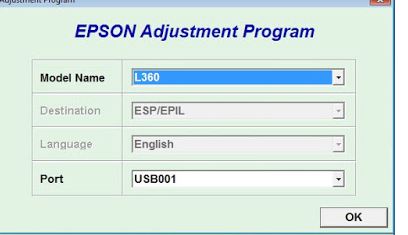 epson t50 adjustment program